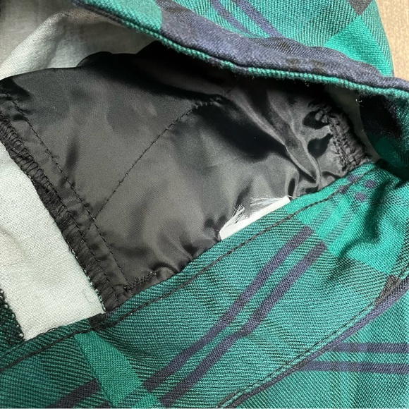 Old Navy Pixie Green/Blue Plaid/Tartan Pants - Picture 4 of 12